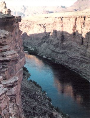 <b>The Colorado River just before the Grand Canyon</b>